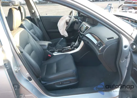 2017 Honda Accord Ex-L V6 from USA, damaged, VIN 1HGCR3F08HA021519